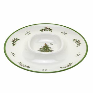 Christmas Tree Chip and Dip Platter