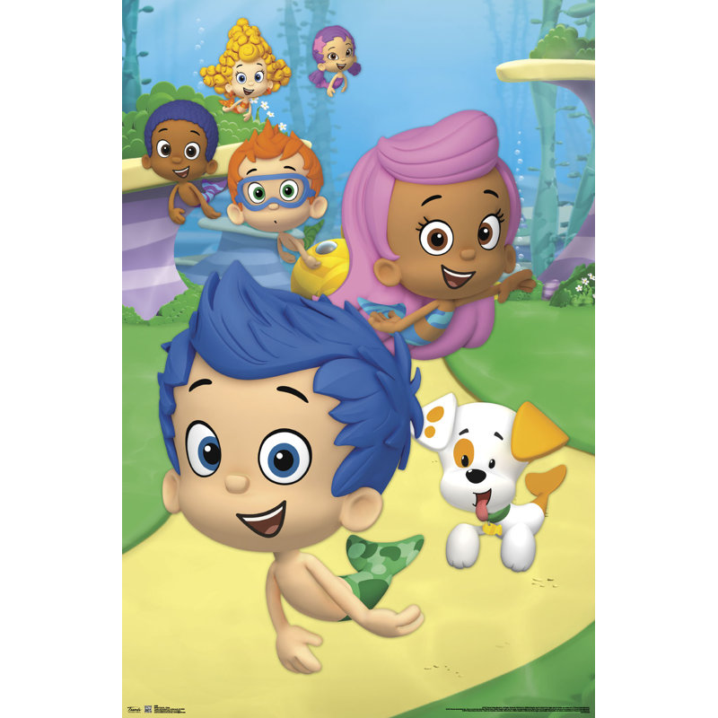 Trends International Bubble Guppies Group Paper Print Wayfair
