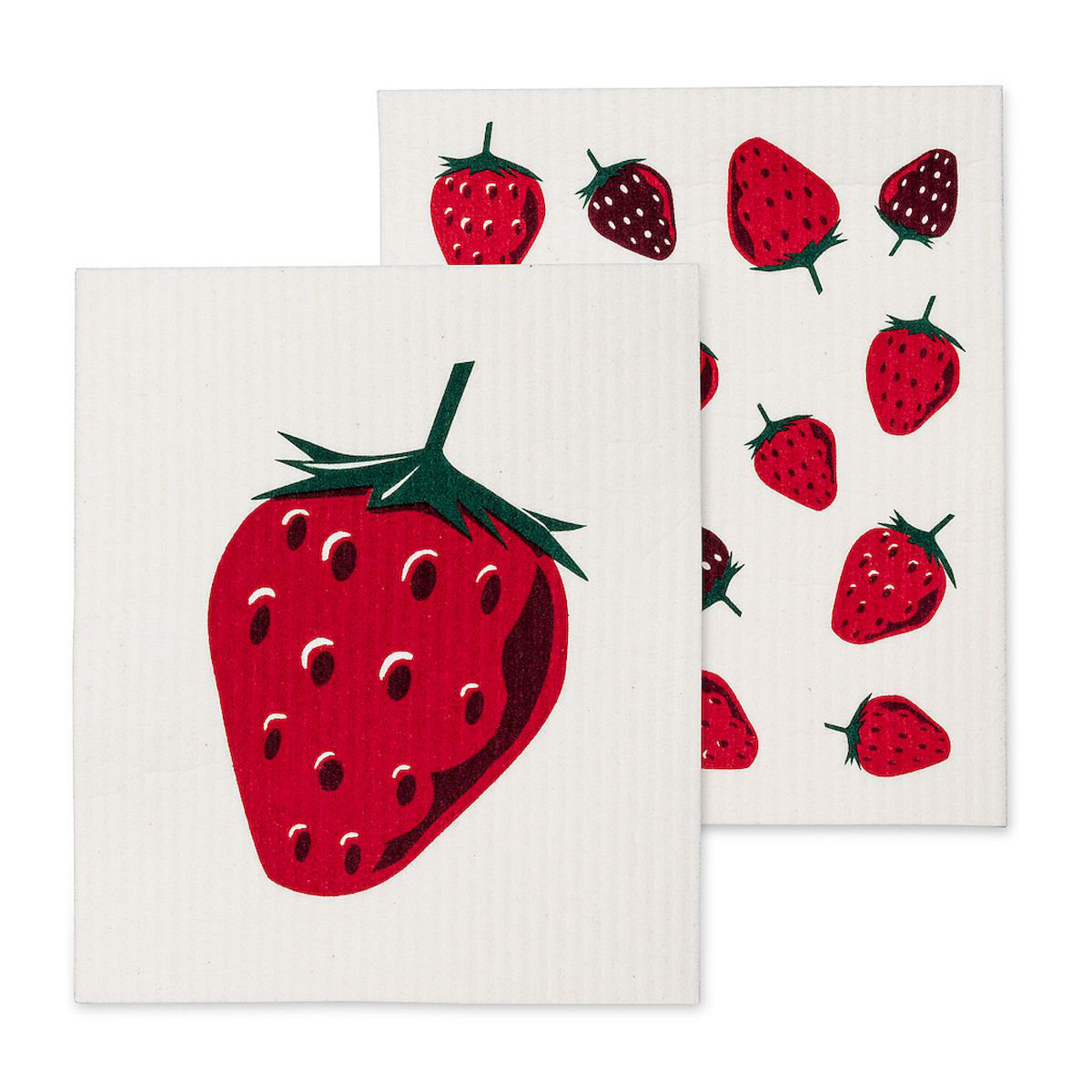 Latitude Run® 2 Piece Strawberry Dish Cloth Set Wayfair