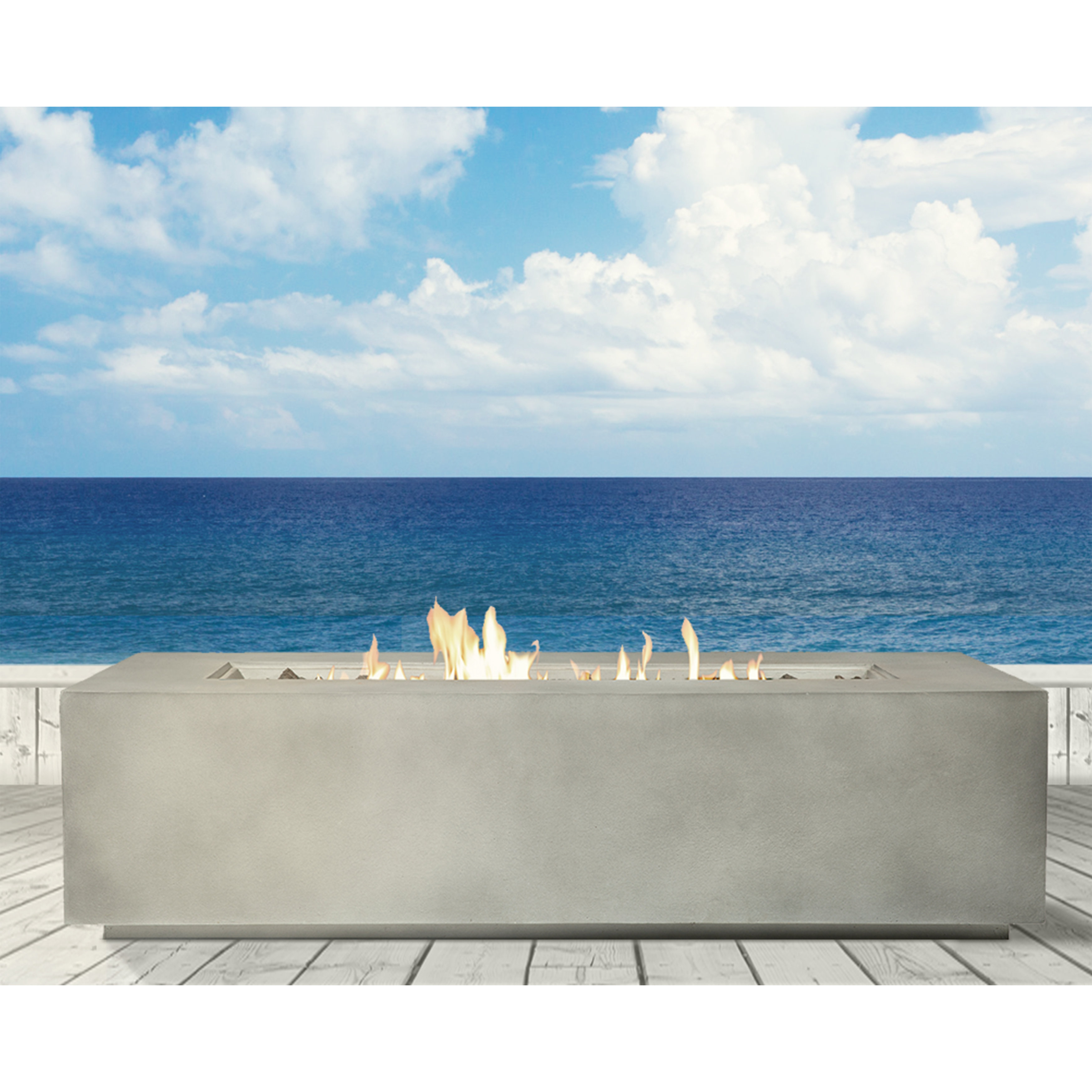 Aly Fiber Reinforced Concrete Propane Fire Pit Table Reviews Joss Main