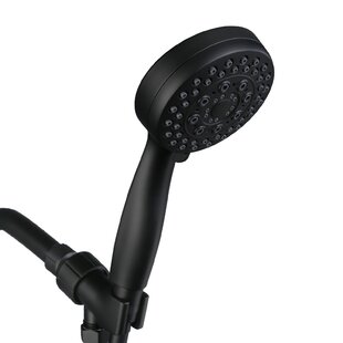 Multifunction Handheld Shower Set High Pressure Shower Head Hose Kit Matte Black 