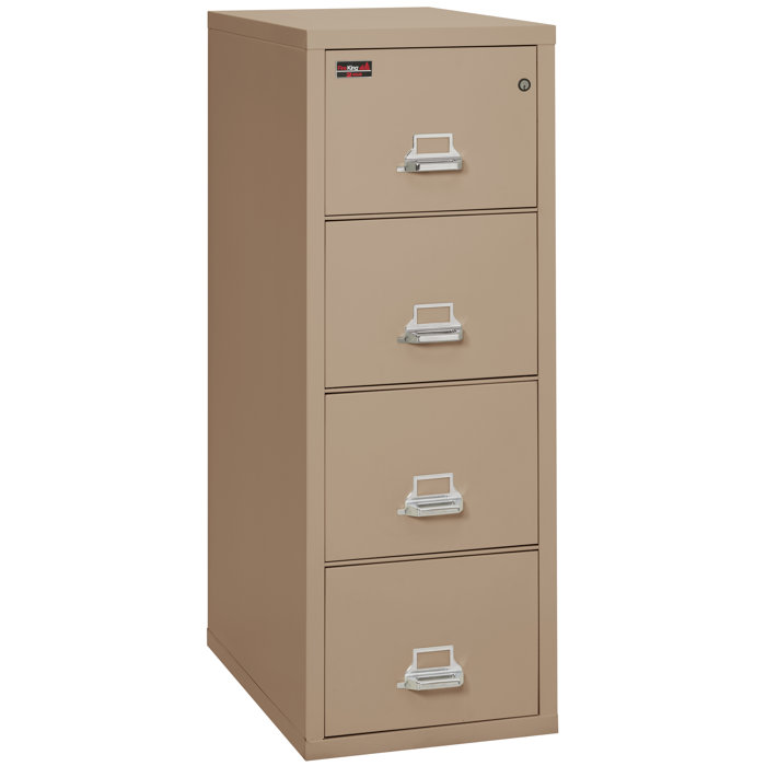 Fireking Fireproof 4 Drawer Vertical File Cabinet Wayfair Ca