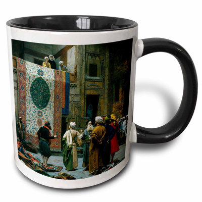 The Carpet Merchant by Jeanleon Gerome Coffee Mug East Urban Home