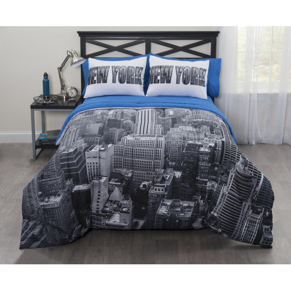 New York City Comforter Sets Wayfair