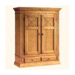 Garderobenschrank, 197 cm H x 163 cm B x 60 cm T..