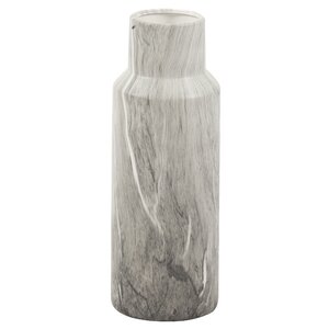 Faux Marble Bottle Table Vase