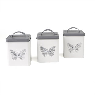Coffee Tea Sugar Canisters Wayfair Sugar Tea Coffee Kitchen Canister