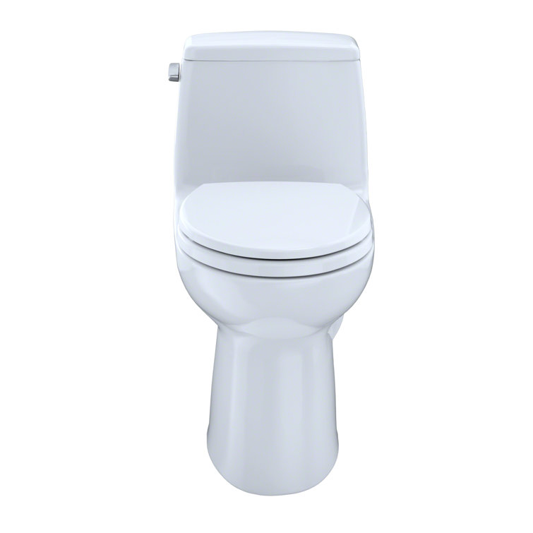Toto Ultramax 1 28 Gpf Water Efficient Elongated One Piece Toilet Seat Included Reviews Wayfair Toto Ultramax 1 28 Gpf Water Efficient Elongated One Piece Toilet Seat Included Reviews Wayfair