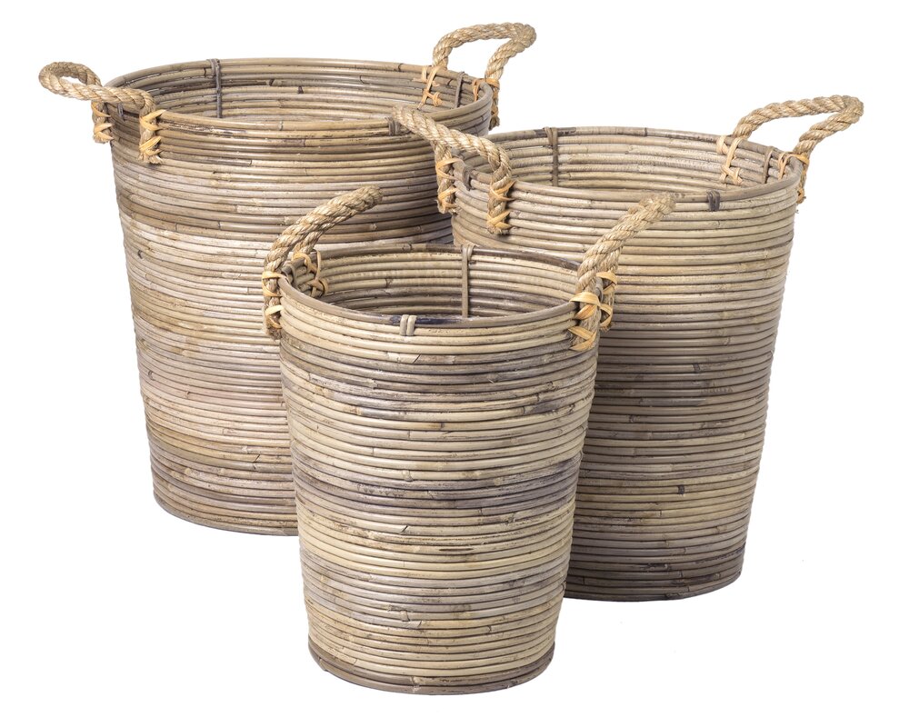3-Piece Storage Basket Set