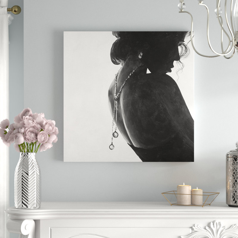 House Of Hampton Classic Woman With Jewelry Oil Painting Print