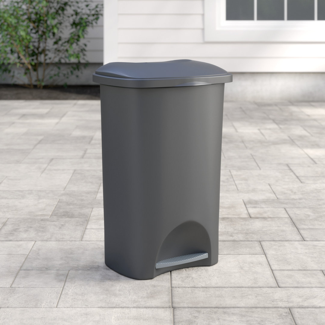 Family Kitchen 50 Litre Step on Rubbish Bin