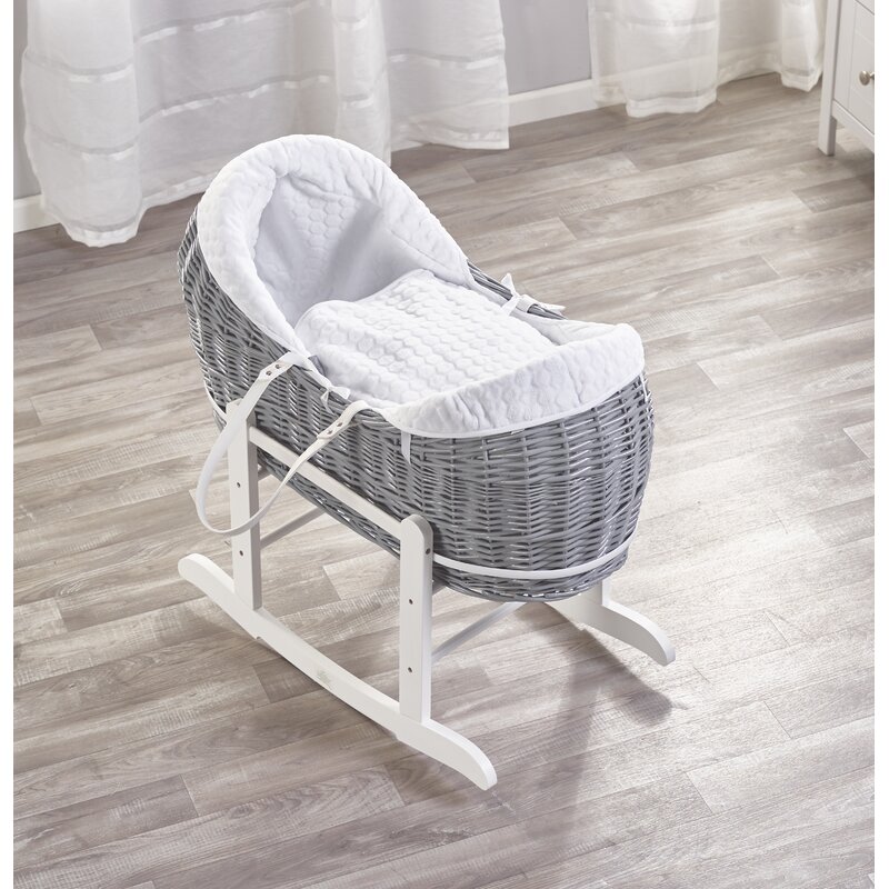 Harriet Bee Babykorbchen Mit Gestell Nolan Bewertungen Wayfair De