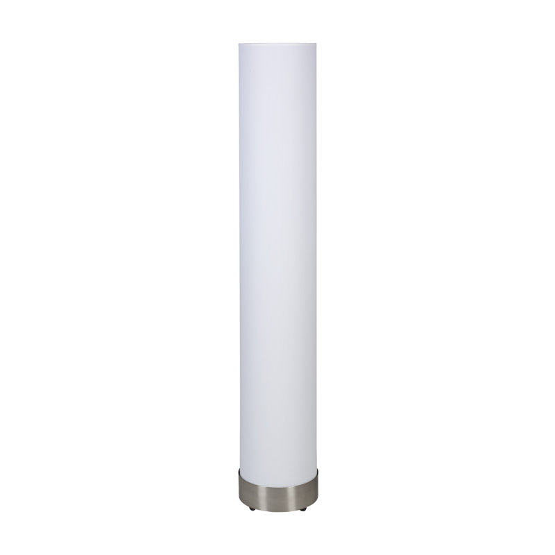 white column floor lamp