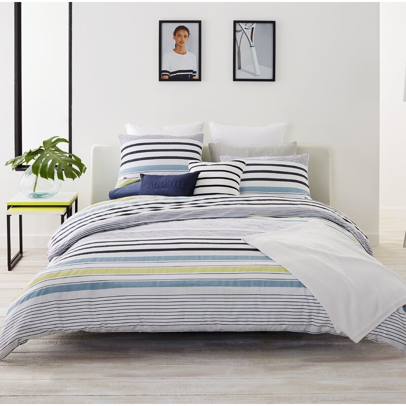 lacoste bed sheets queen