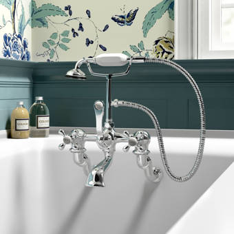 clawfoot tub hand shower