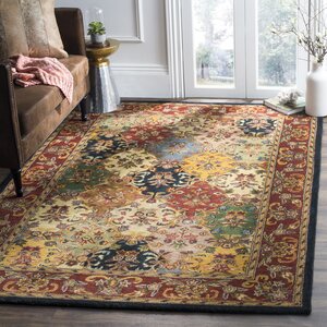 Balthrop Wool Hand Tufted Area Rug