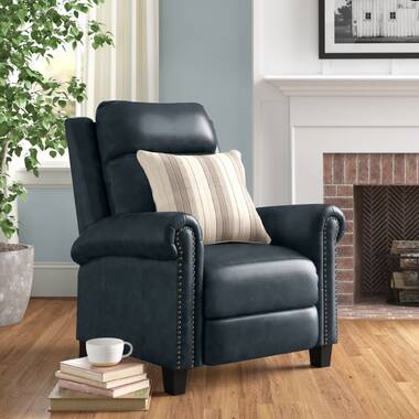 wayfair blue recliner