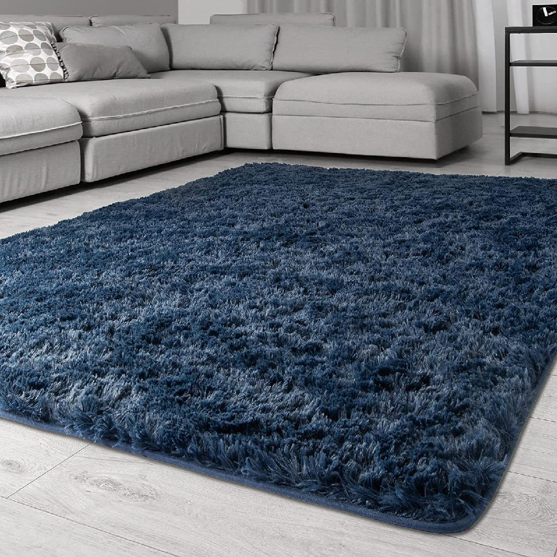 Mercer41 Dinyo Area Rug in Navy Blue Wayfair