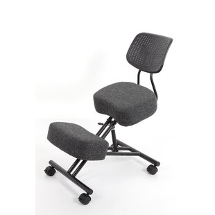 Office Pro 11 wellbeing Ergonomic Kneeling chair Grey Posture Study 