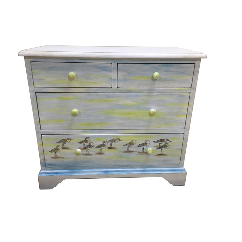 Highland Dunes Schooley Sandpiper 4 Drawer Accent Chest Wayfair