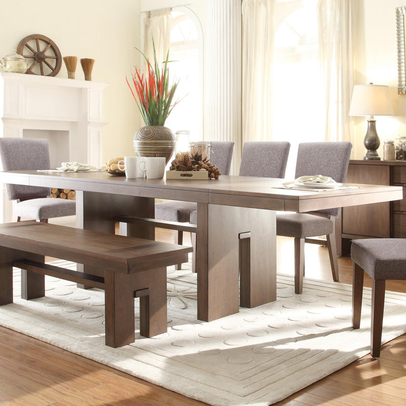 Loon Peak Paonia 8 Piece Dining Set & Reviews | Wayfair Loon Peak Paonia 8 Piece Dining Set & Reviews | Wayfair