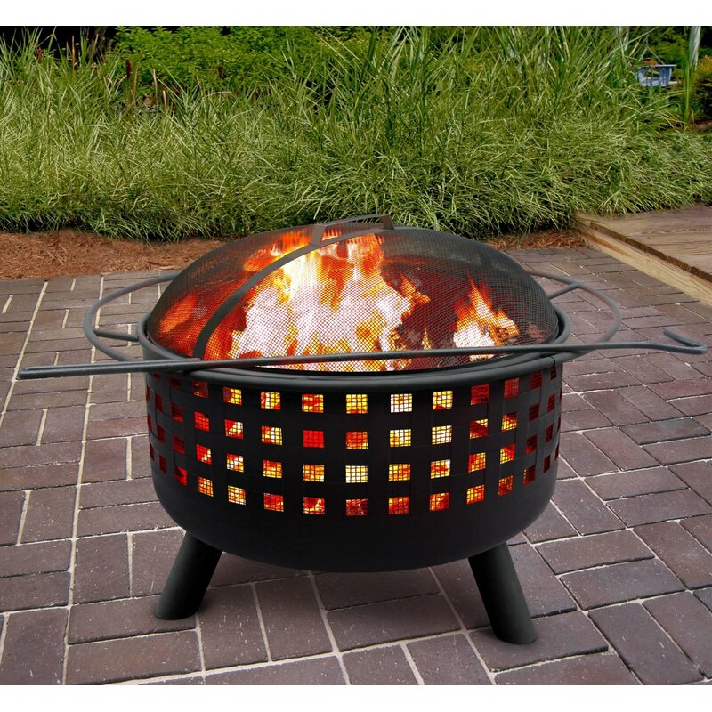 Landmann City Lights Memphis Steel Fire Pit Reviews Wayfair