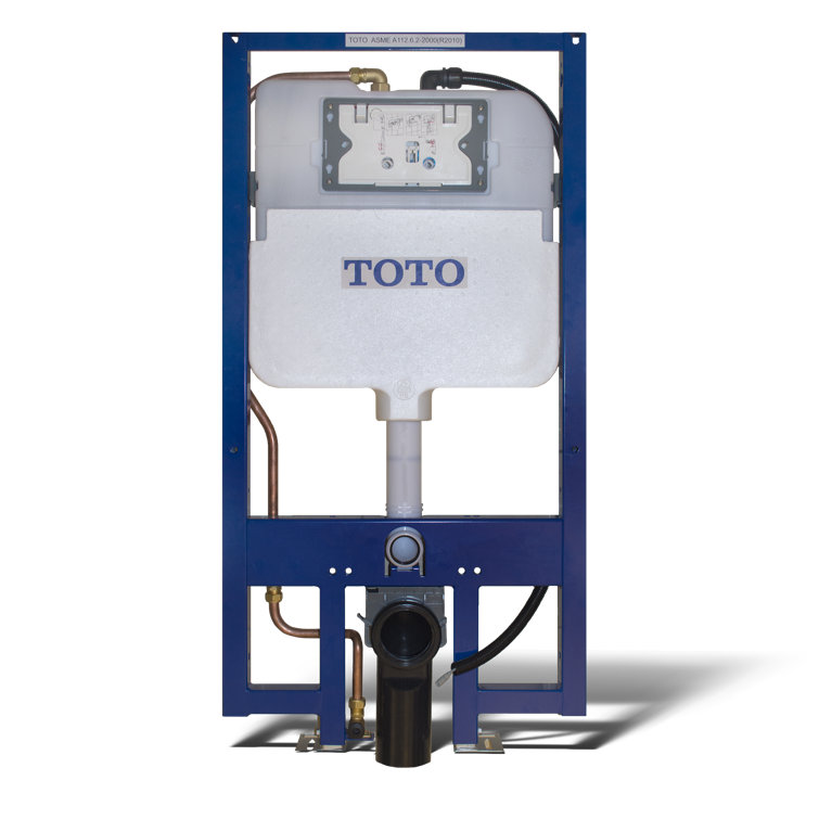 Toto Duofit In Wall Dual Flush 1 28 And 0 8 Gpf Tank System With Washlet Auto Flush Ready Copper Supply Line Wt173ma Wayfair Toto Duofit In Wall Dual Flush 1 28 And 0 8 Gpf Tank System With Washlet Auto Flush Ready Copper Supply Line Wt173ma Wayfair