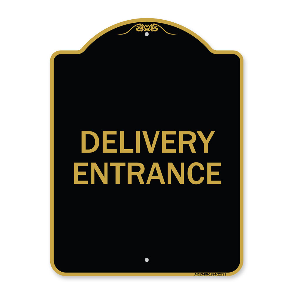 Signmission Designer Series Sign - Traffic Entrance Sign Delivery ...
