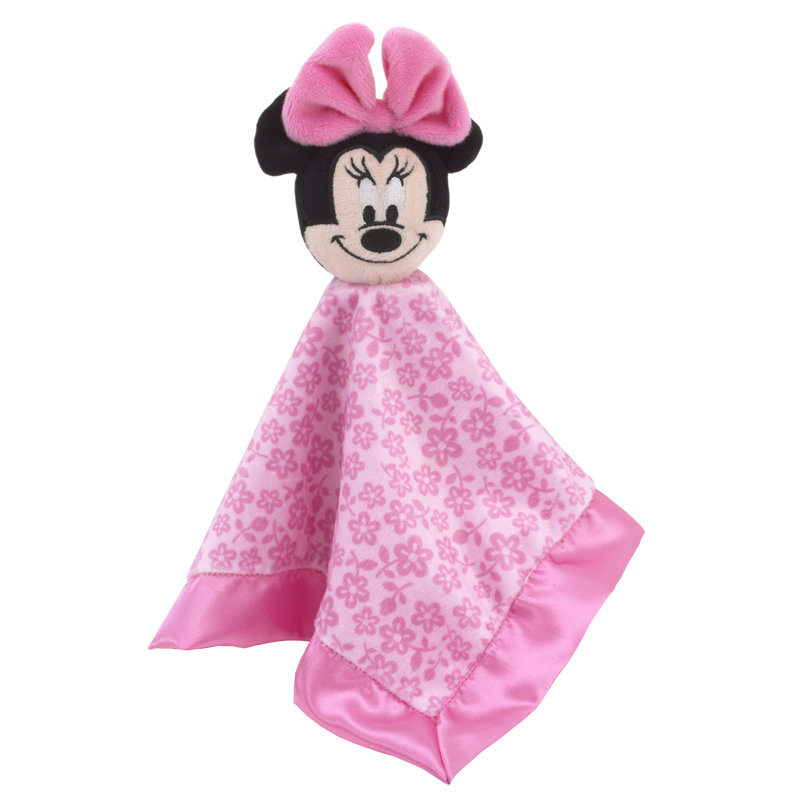 Disney Minnie Mouse Lovey Security Blanket Wayfair