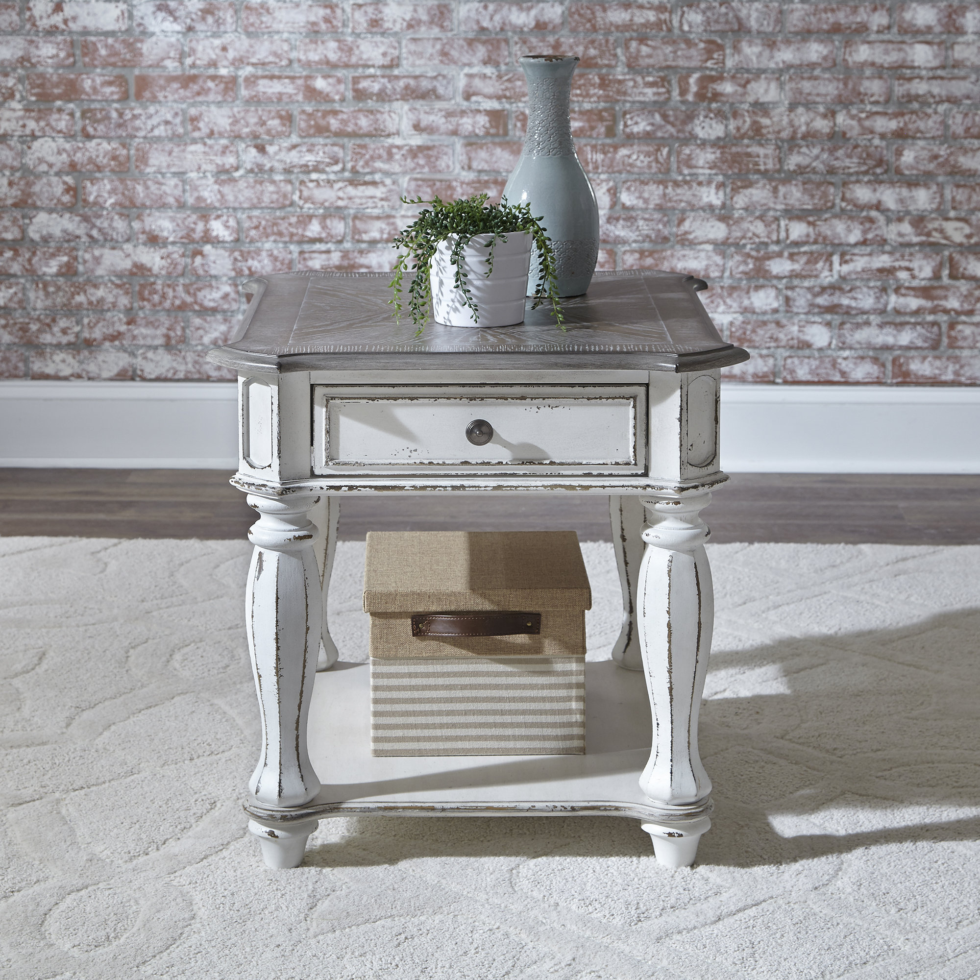 Farmhouse End Tables Birch Lane