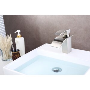 Single Handle Widespread Bathroom Faucet