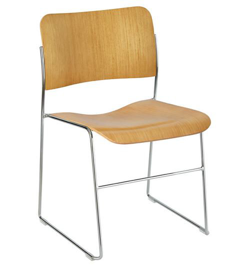 TeamFlex Armless Stacking Chair
