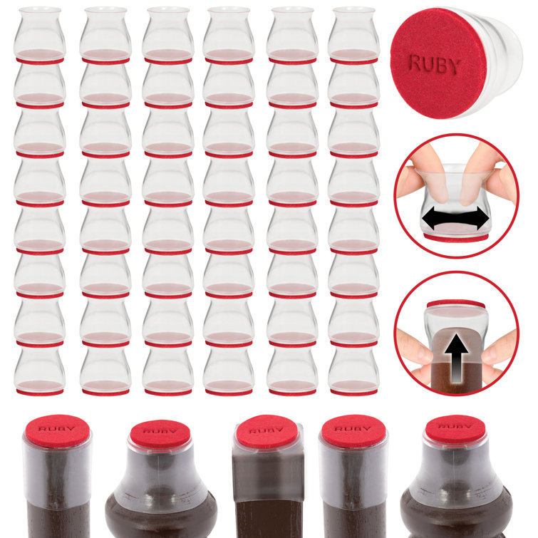 Ruby Sliders As Seen On Tv By Bulbhead Premium Chair Covers Protect Floors From Scratching Stretchable Furniture Leg Slippers Fit Most Sizes Chairs Slide Without Noise 48 Piece Value Pack Wayfair