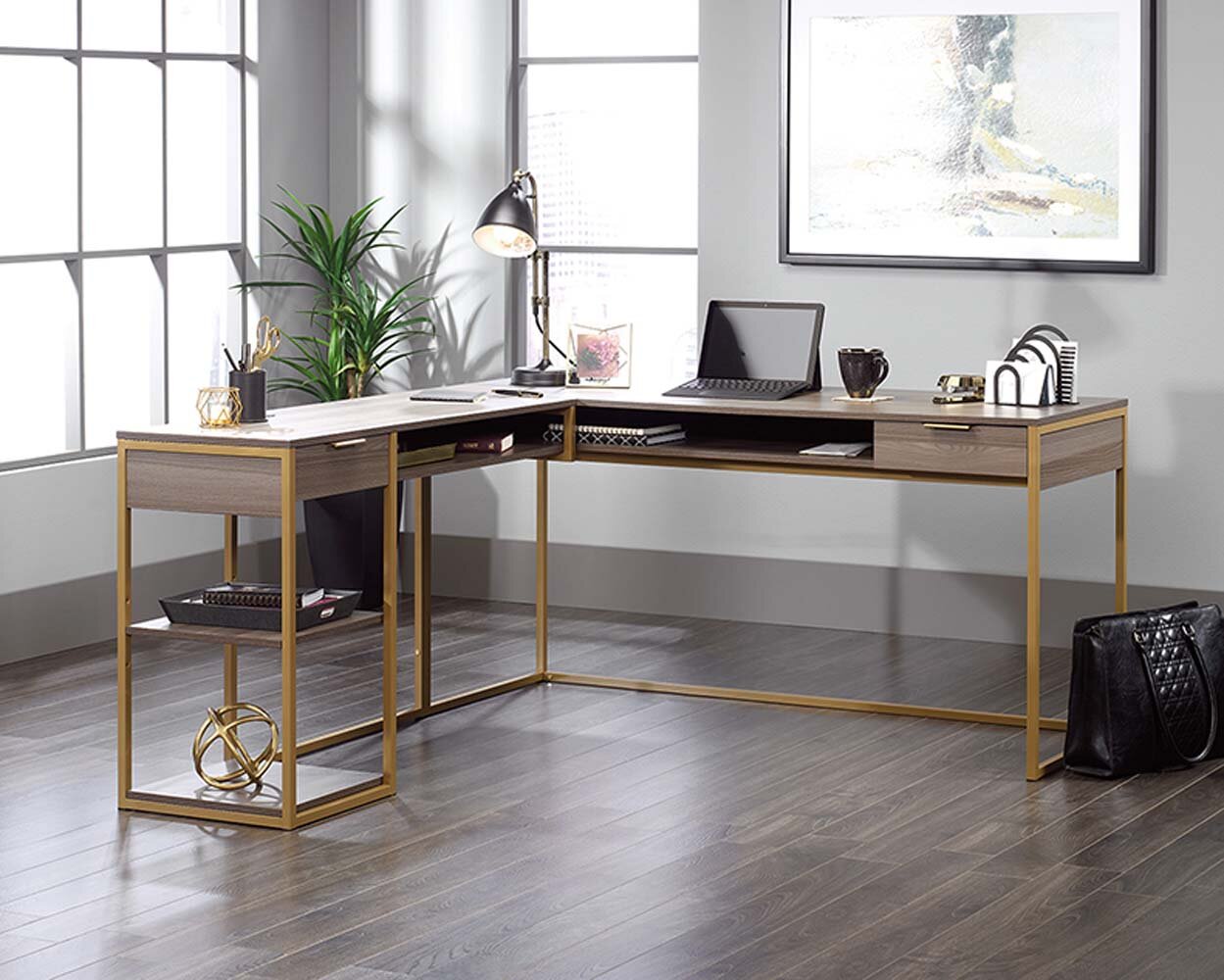 iris l shaped desk wayfair