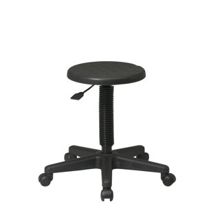 Hathcock Height Adjustable Intermediate Stool with Dual Wheel by Symple Stuff