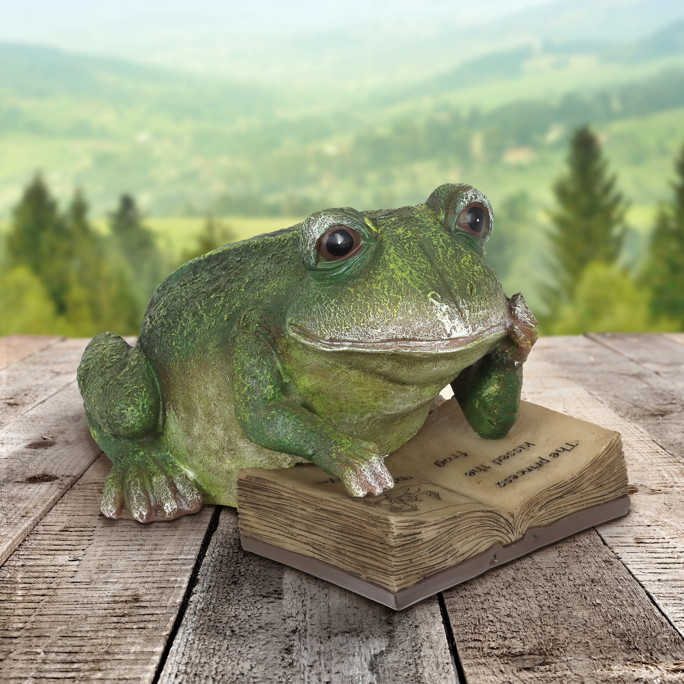 Copeau Frog Nerd Study School University College Library Mini Figurine Japan F/S