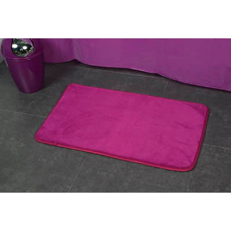 purple non slip bath mat