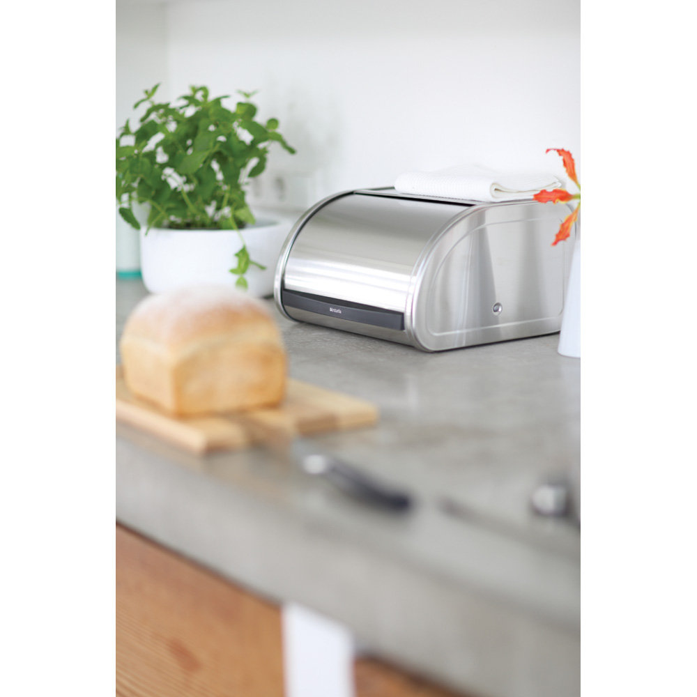 Brabantia Medium Roll Top Bread Box & Reviews Wayfair