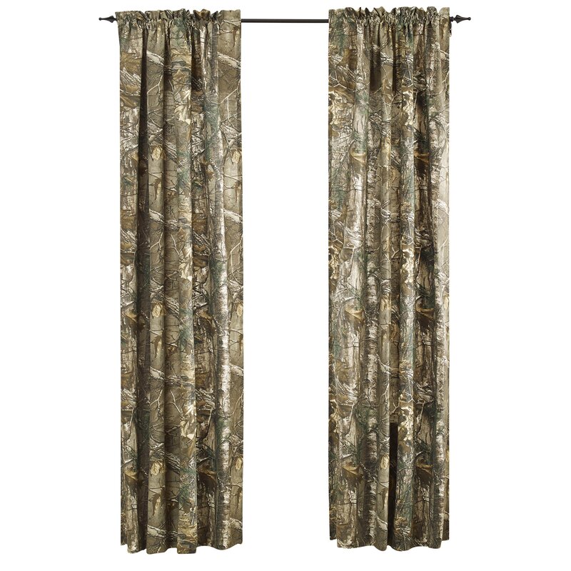 Home Garden Curtains Drapes Valances Realtree Camo Window Valance All Purpose Hunter Camouflage Lined Rod Pocket New