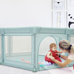 shaded baby playpen