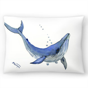Whale Lumbar Pillow Wayfair