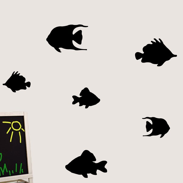 z1278 Wall Vinyl Decal Stickers Fishing Fish Relaxing for Garage