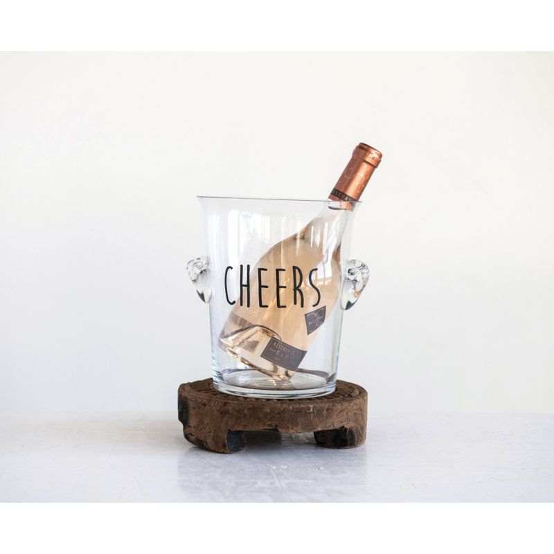 wine glass ice bucket