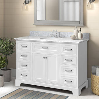 Birch Lane Eneas 48 Single Bathroom Vanity Set Reviews Wayfair