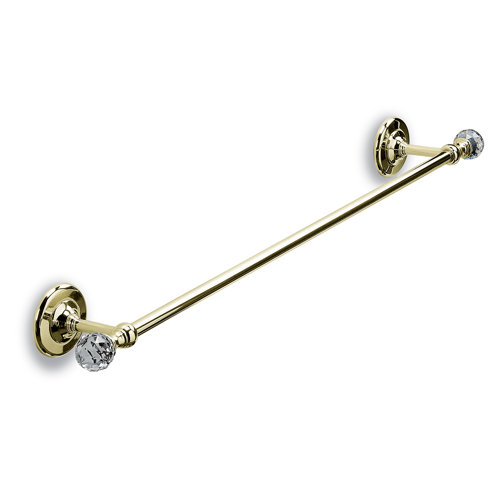 Sharie 52.5cm Wall Mounted Towel Rail Belfry Bathroom Colour: Gold