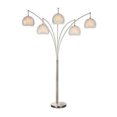 Zucca 89\" LED Arched Floor Lamp ( incomplete box 2 of 2 ) 