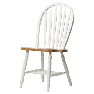 Audette Windsor Arrowback Solid Wood Dining Chair by August Grove