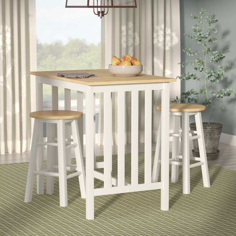 Sigrid 3 Piece Counter Height Pub Table Set & Reviews | Joss & Main Sigrid 3 Piece Counter Height Pub Table Set & Reviews | Joss & Main