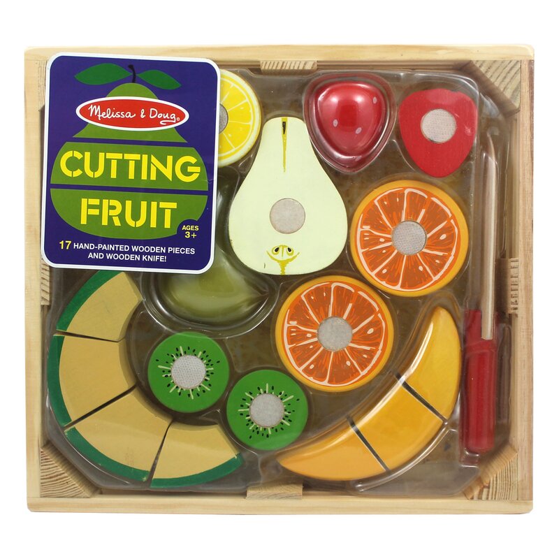 melissa & doug cutting fruit set