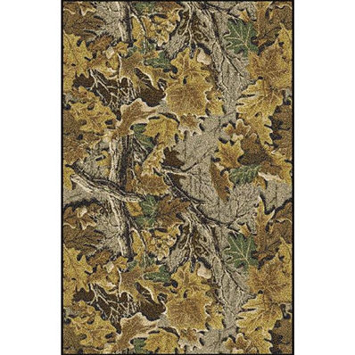 Realtree Advantage Solid Camo Area Rug